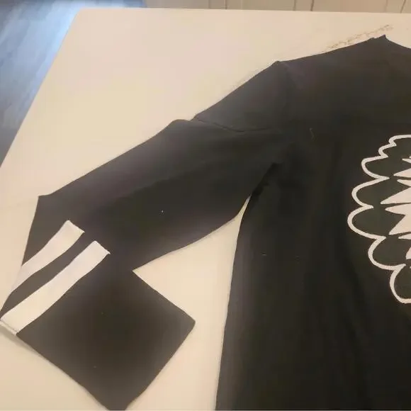 Hustle Gang Mens Large Black Shirt Quality  Uniform Long Sleeve Sporting Goods - Picture 4 of 12